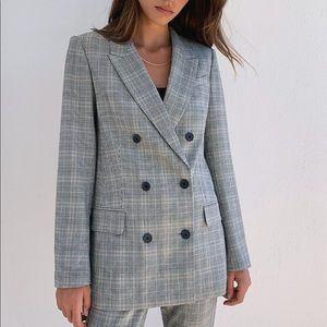 Aritzia Samuel Check Blazer